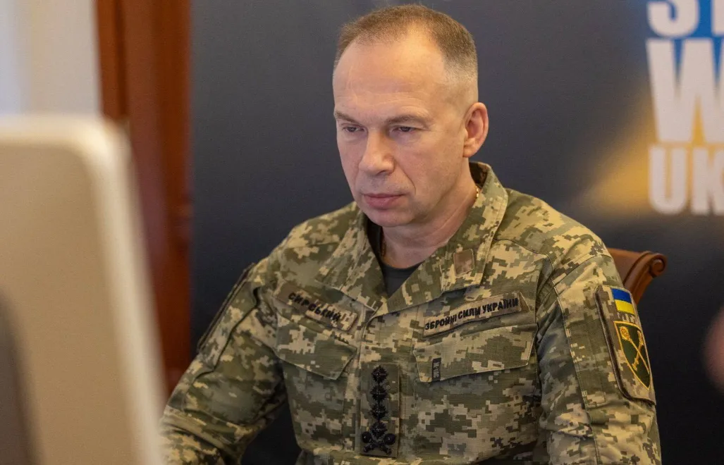 Генерал Александр Сырский. Fot. Facebook/Головнокомандувач ЗС України / CinC AF of Ukraine