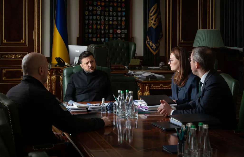 Совещание по вопросам энергетики в кабинете президента Зеленского. Fot. Facebook/Володимир Зеленський