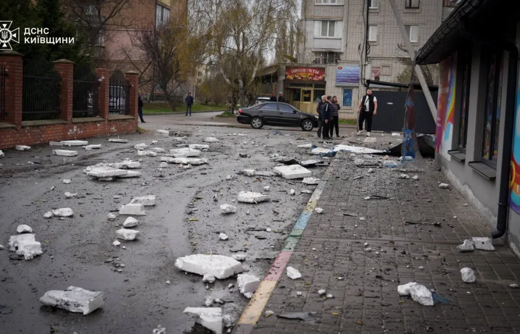 Разрушения после российских атак. Fot. Х/@andrii_sybiha