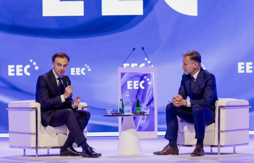 Andrzej Domański podczas EKG Fot. Ministerstwo Finansów