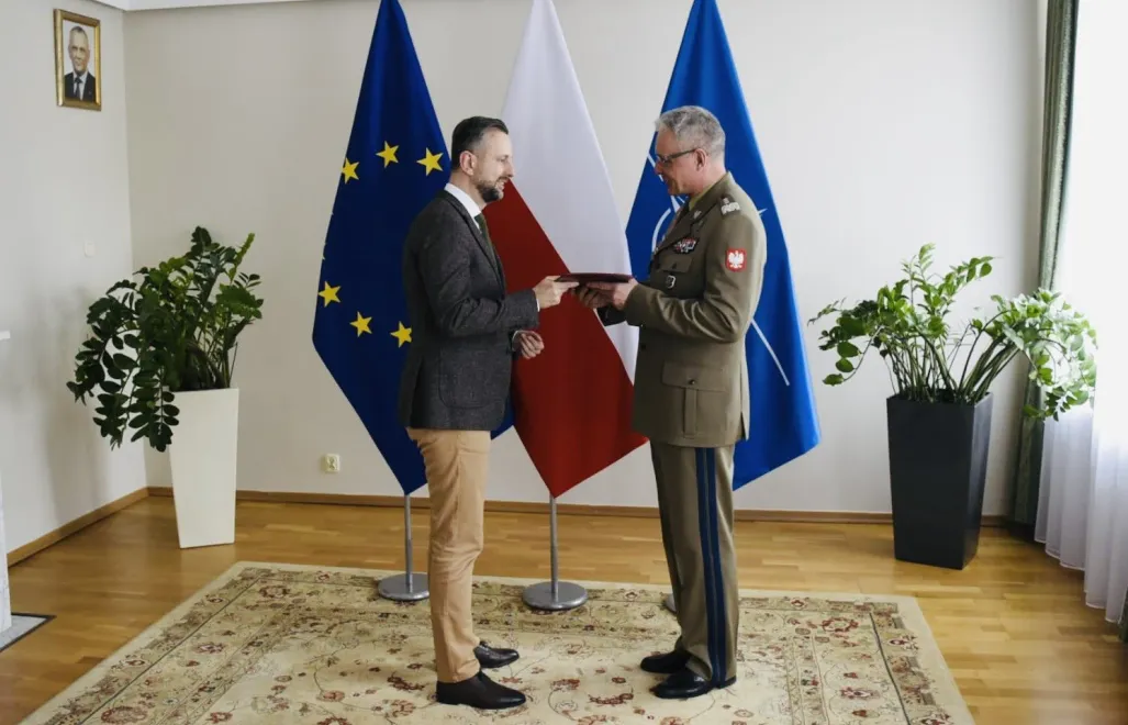 Gen. Błazeusz zastąpi na stanowisku przedstawiciela Polski w Komitetach Wojskowych NATO oraz UE gen. Sławomira Wojciechowskiego. Fot. X/ Władysław Kosiniak-Kamysz