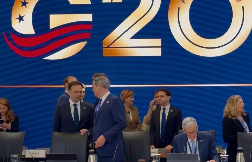 Minister Domański: Polska ma miejsce przy najważniejszym stole decyzyjnym światowej gospodarki. Fot. X/Andrzej Domański