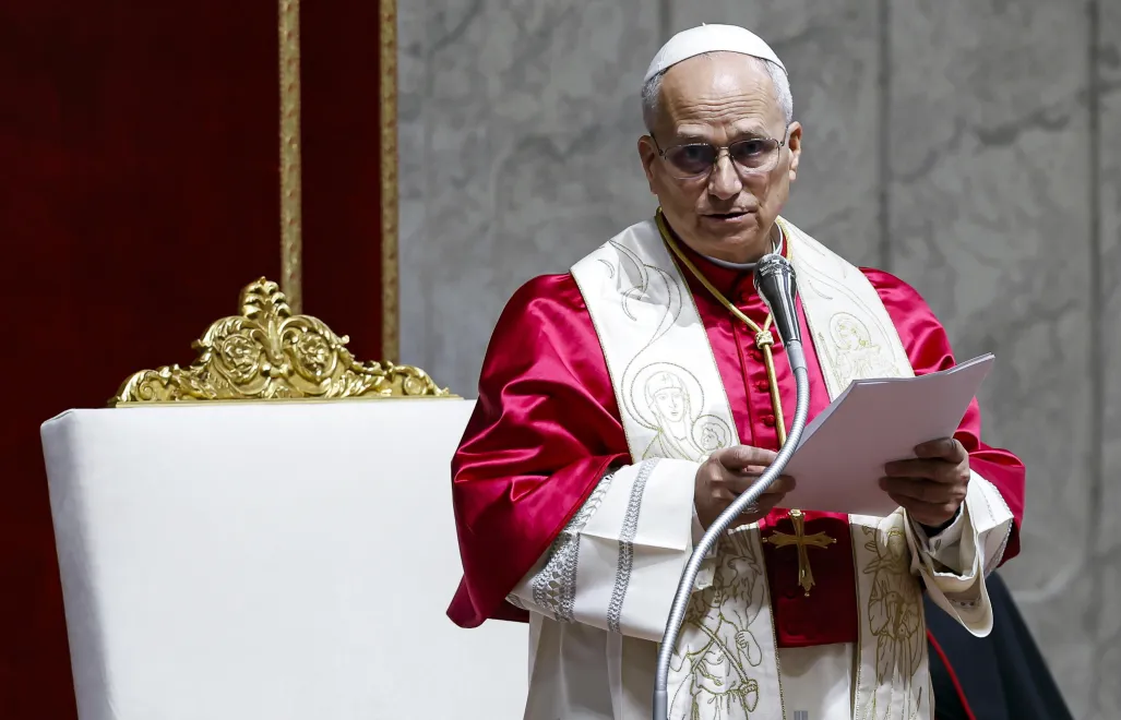 Papież Leon XVI Fot. PAP/EPA/ANGELO CARCONI