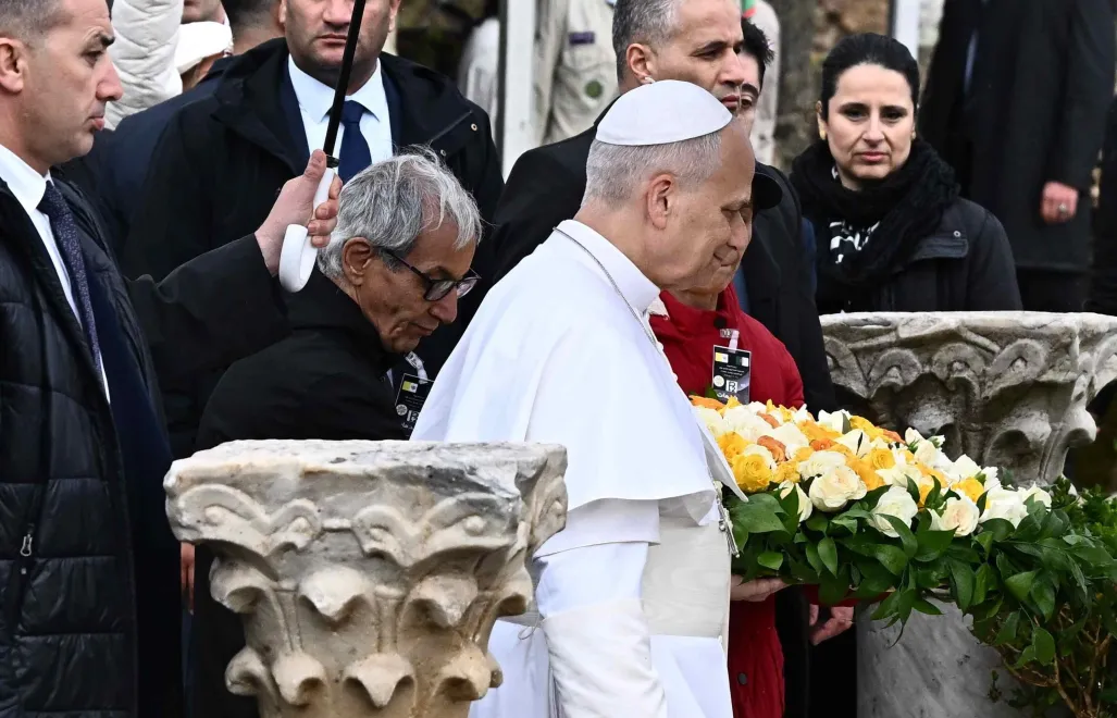 Papież Leon XIV w Algierii Fot. 	PAP/EPA/LUCA ZENNARO