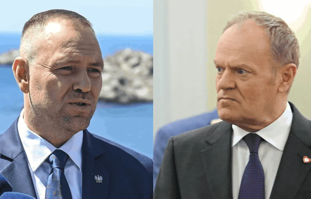 Prezydent Karol Nawrocki i premier Donald Tusk. Fot. PAP/Marcin Obara