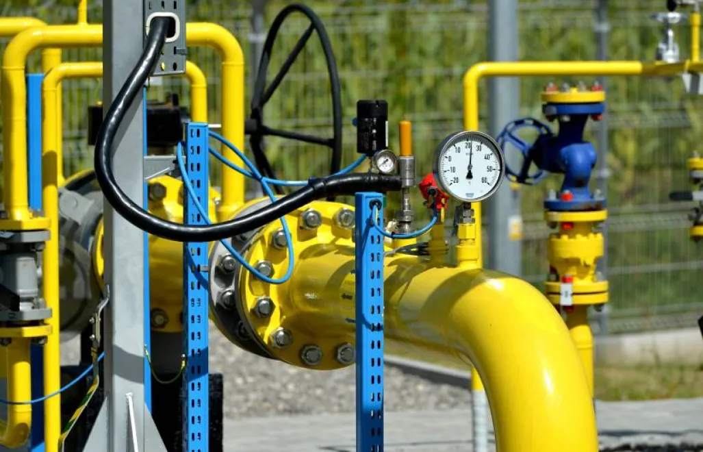 Magazyn gazu ziemnego Fot. PAP/Darek Delmanowicz