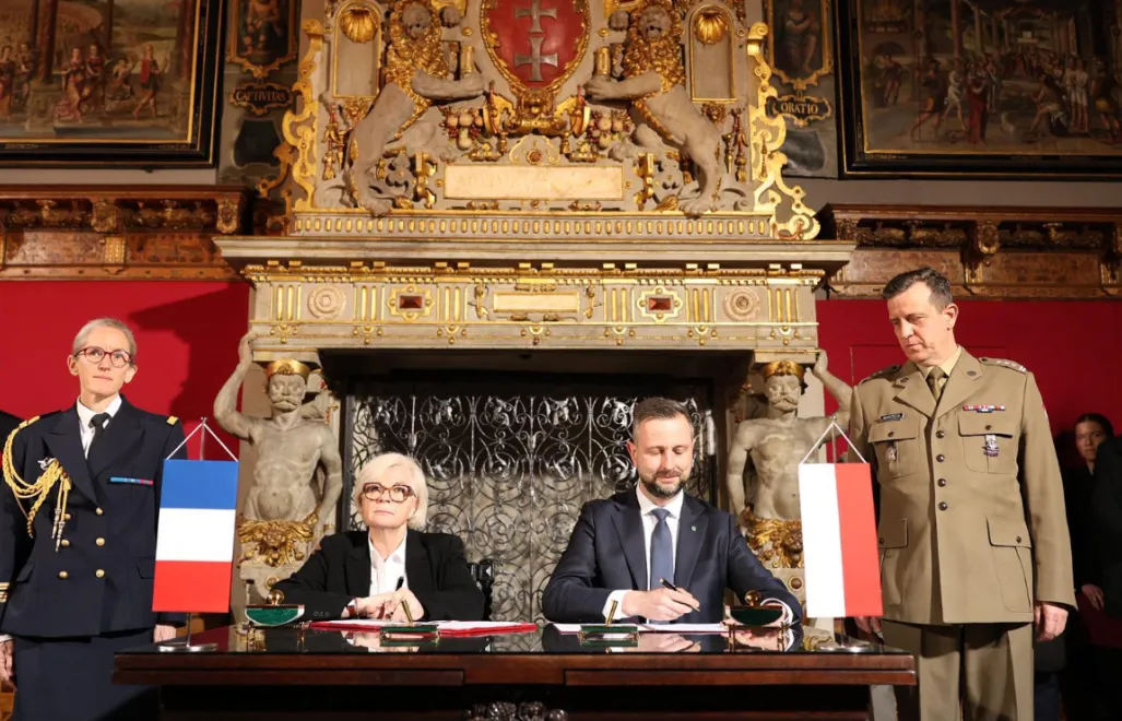 Ministrowie obronny Polski i Francji podpisali deklarację o współpracy Fot. X/Ministerstwo Obrony Narodowej