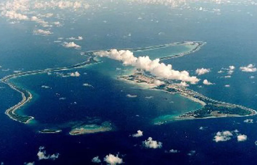 Wyspy Czagos. Fot. EPA PHOTO PA FILES/US DEPT OF DEFENSE/HO