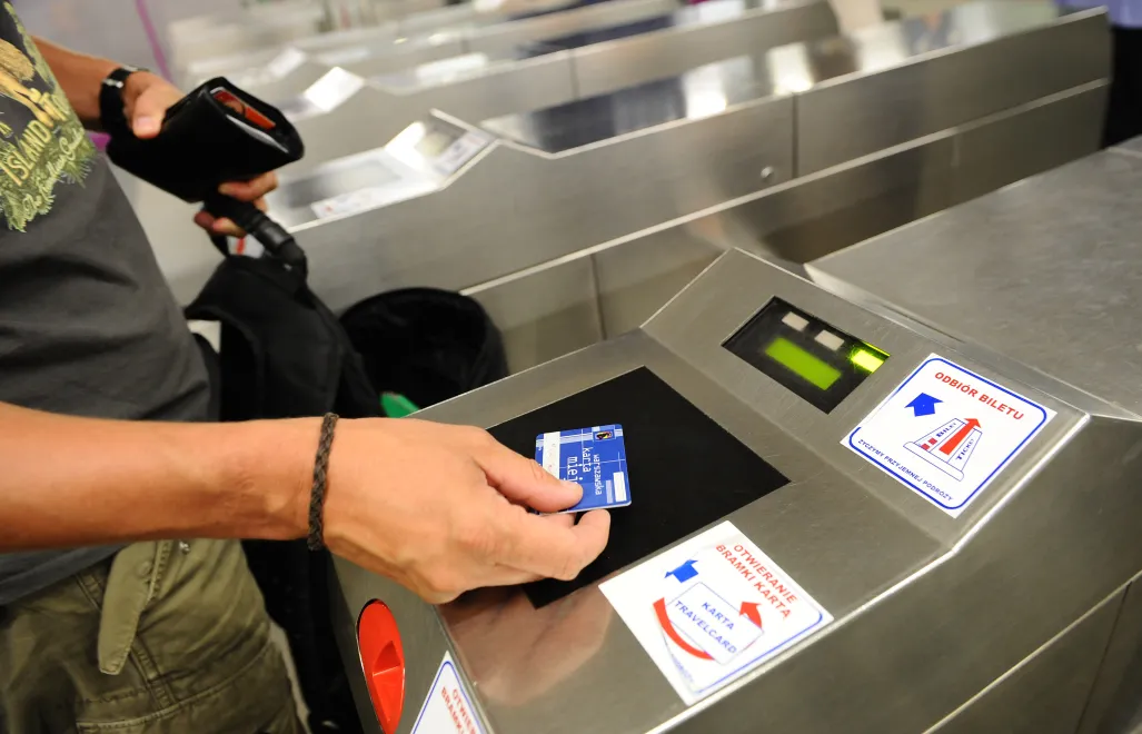 Karta miejska Fot. PAP/Jacek Turczyk