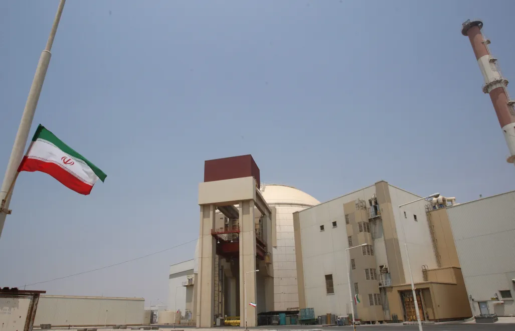 Elektrownia w Buszehr. Fot. EPA/ABEDIN TAHERKENAREH