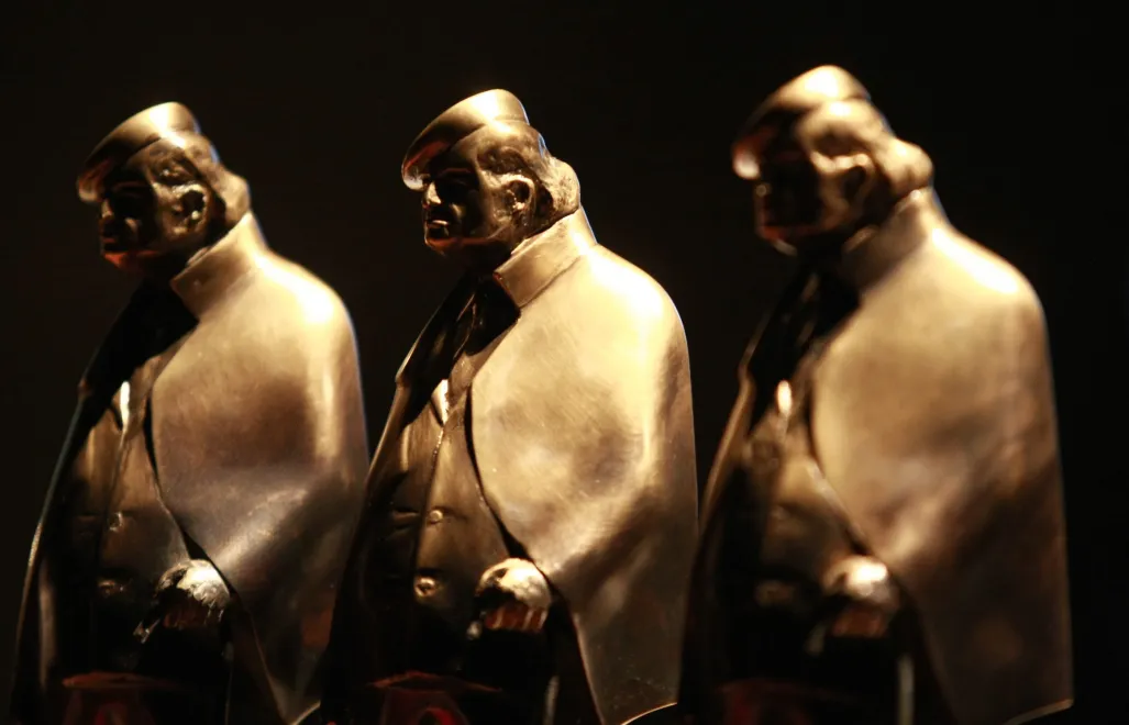 Statuetki "Melchiora". Fot.  PAP/Marcin Bednarski