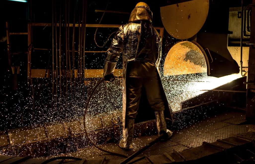 Oddział Huty Miedzi Głogów Głogów II. Fot. PAP/Maciej Kulczyński