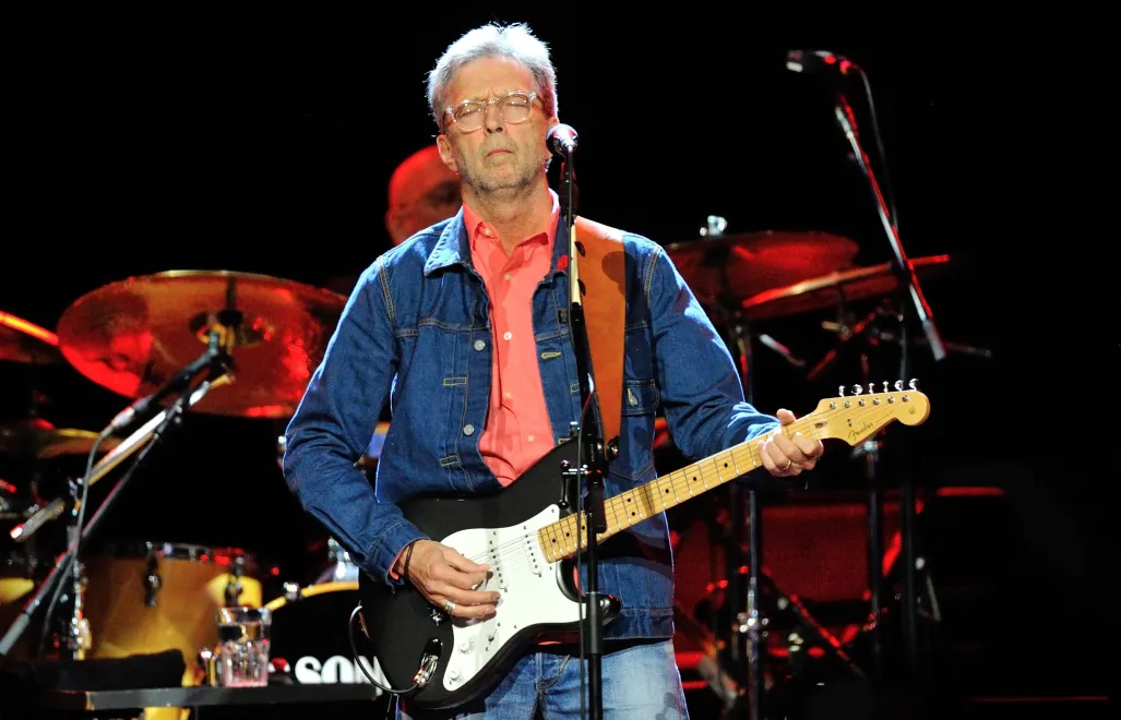 Eric Clapton. Fot. EPA/UWE ANSPACH