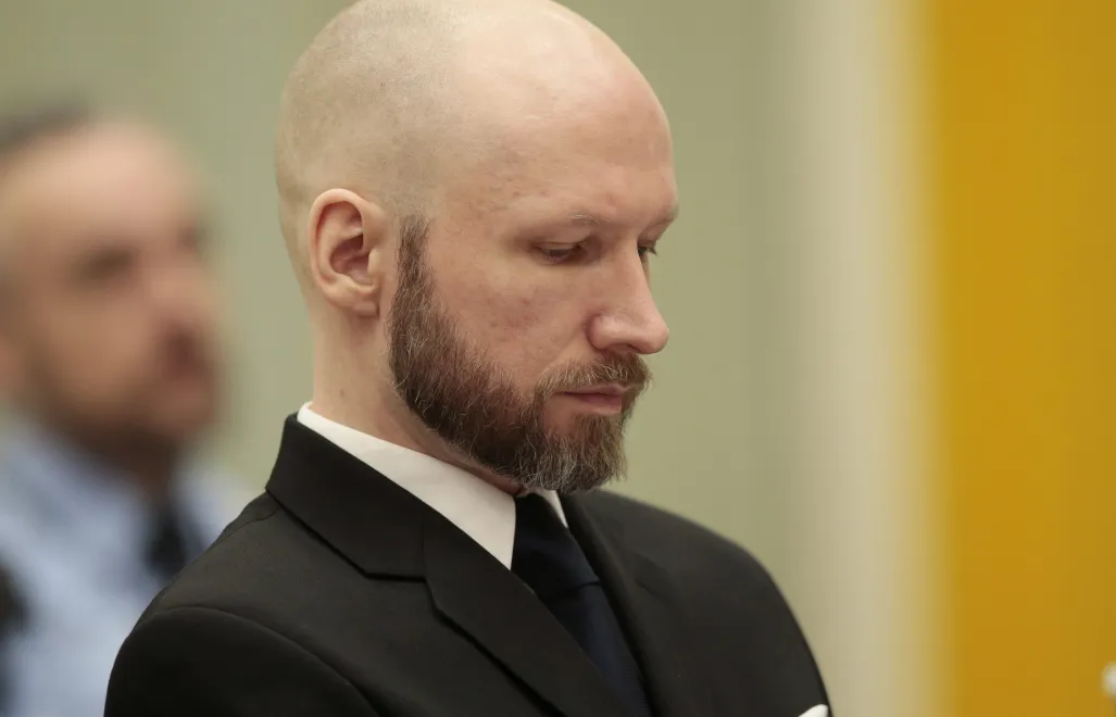 Anders Breibik. Fot. PAP/EPA/LISE AASERUD 