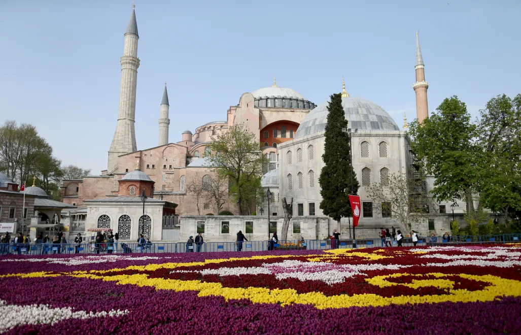 Festiwal tulipanów w Stambule. Fot. PAP/EPA/ERDEM SAHIN