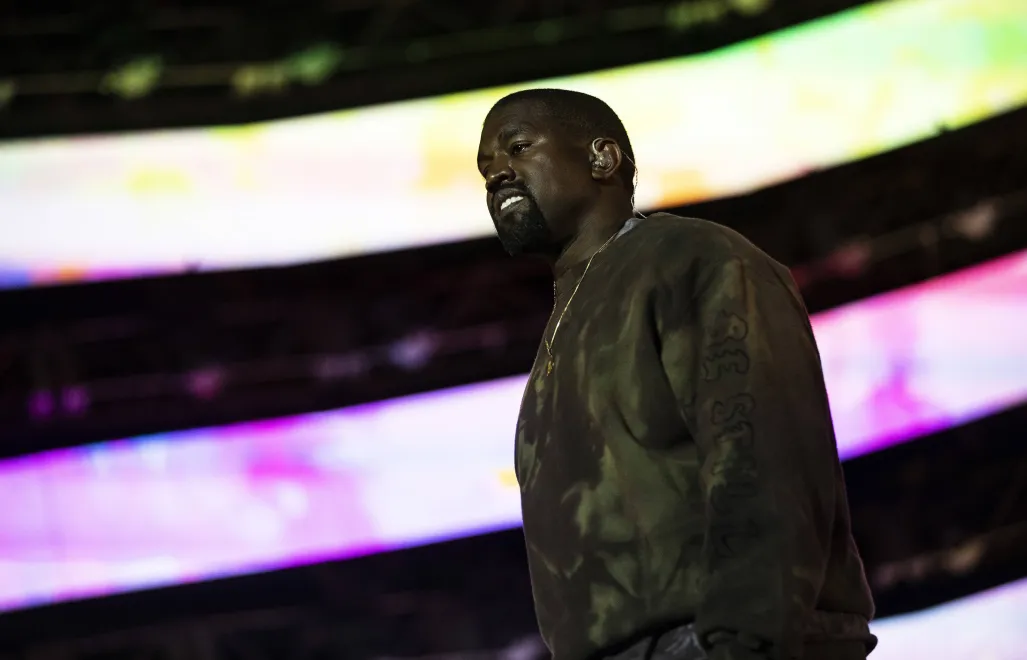 Kanye West, fot. PAP/EPA/ETIENNE LAURENT