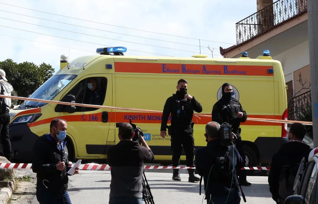 Karetka - zdjęcie ilustracyjne Fot. PAP/EPA/ORESTIS PANAGIOTOU