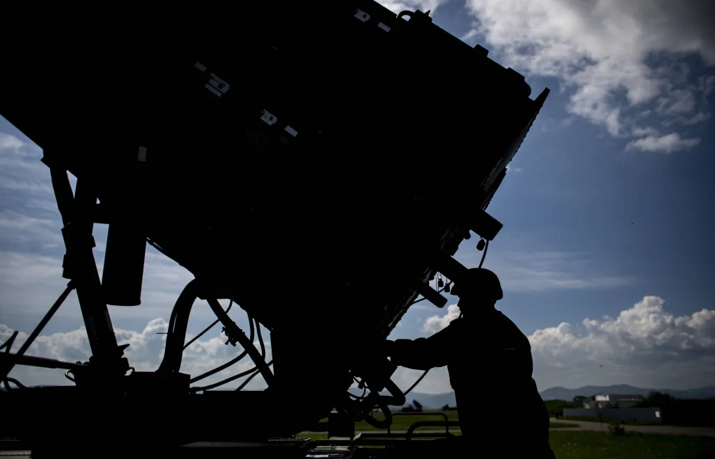 System patriot. Fot. PAP/EPA/MARTIN DIVISEK