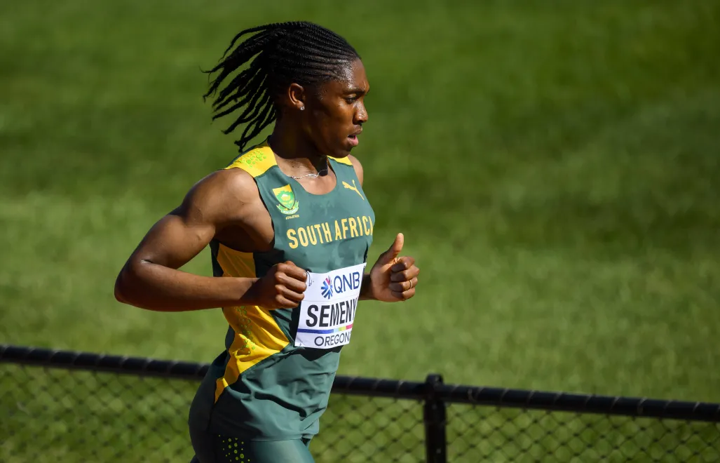 Caster Semenya. Fot. PAP/PA/JEAN-CHRISTOPHE BOTT