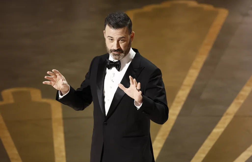 Jimmy Kimmel. Fot. PAP/EPA/ETIENNE LAURENT 