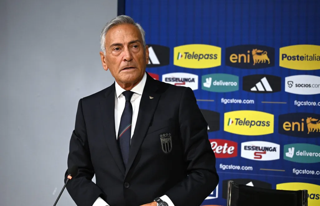 Gabriele Gravina. Fot. PAP/EPA/CLAUDIO GIOVANNINI