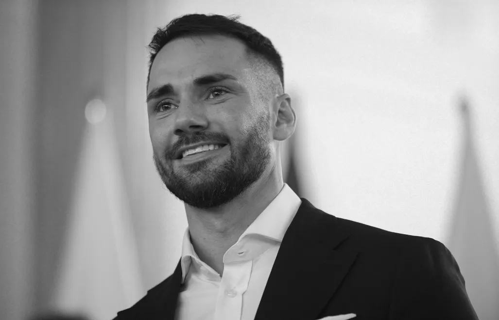 Poseł Lewicy Łukasz Litewka. Fot. PAP/Marcin Obara