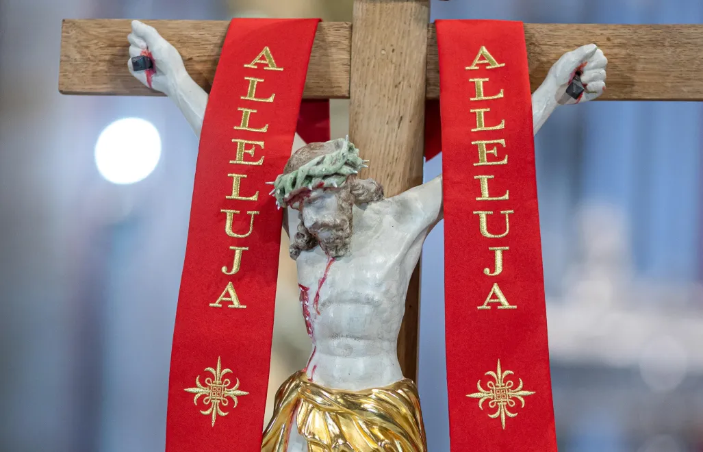 Jezus zmartwychwstały Fot. PAP/Paweł Jaskółka