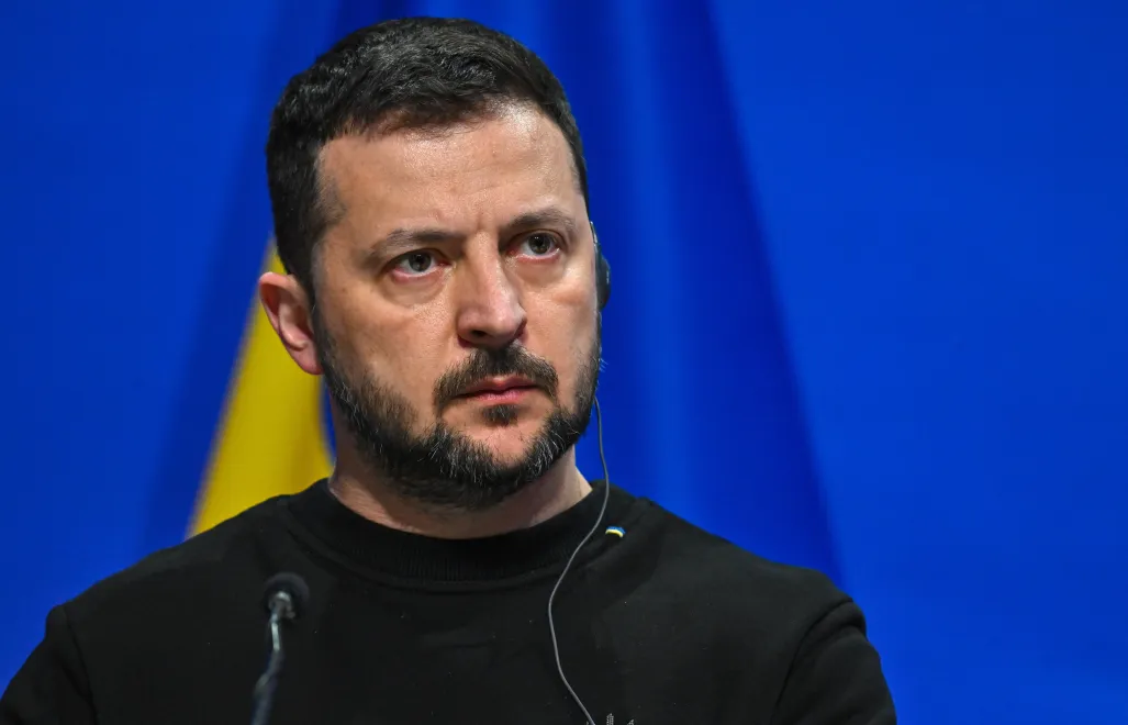 Prezydent Ukrainy Wołodymyr Zełenski. Fot. PAP/Valdemar Doveiko