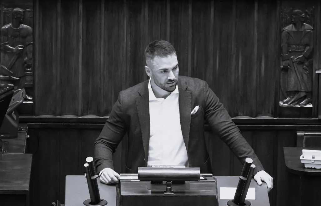 Łukasz Litewka. Fot. PAP/Paweł Supernak