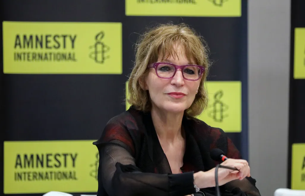  Agnes Callamard. Fot. EPA/CHAMILA KARUNARATHNE