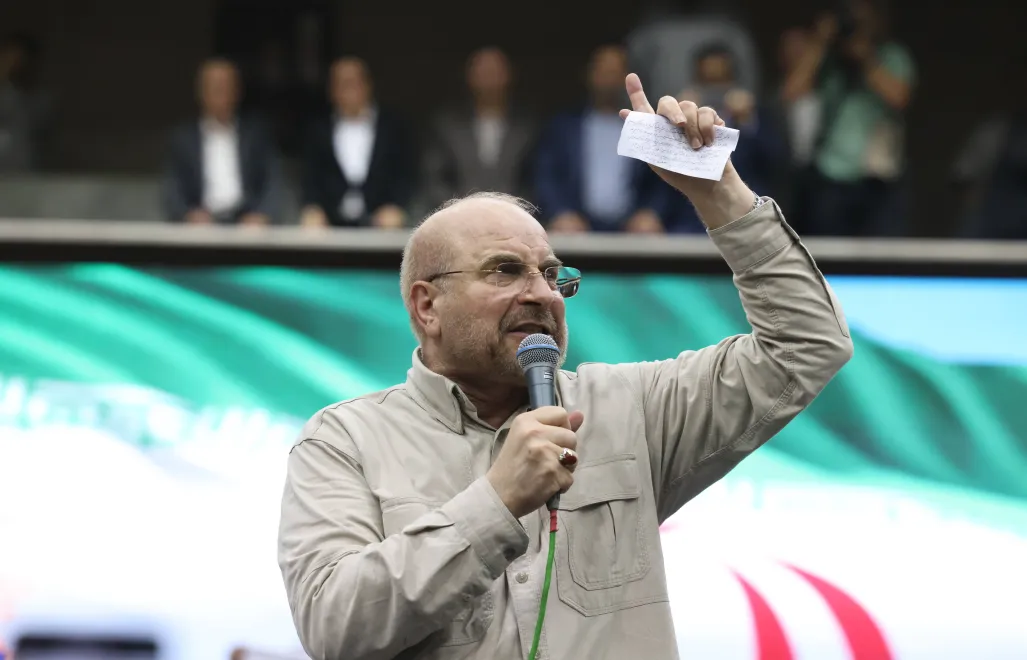 Mohammad Bager Ghalibaf. Fot. EPA/STR