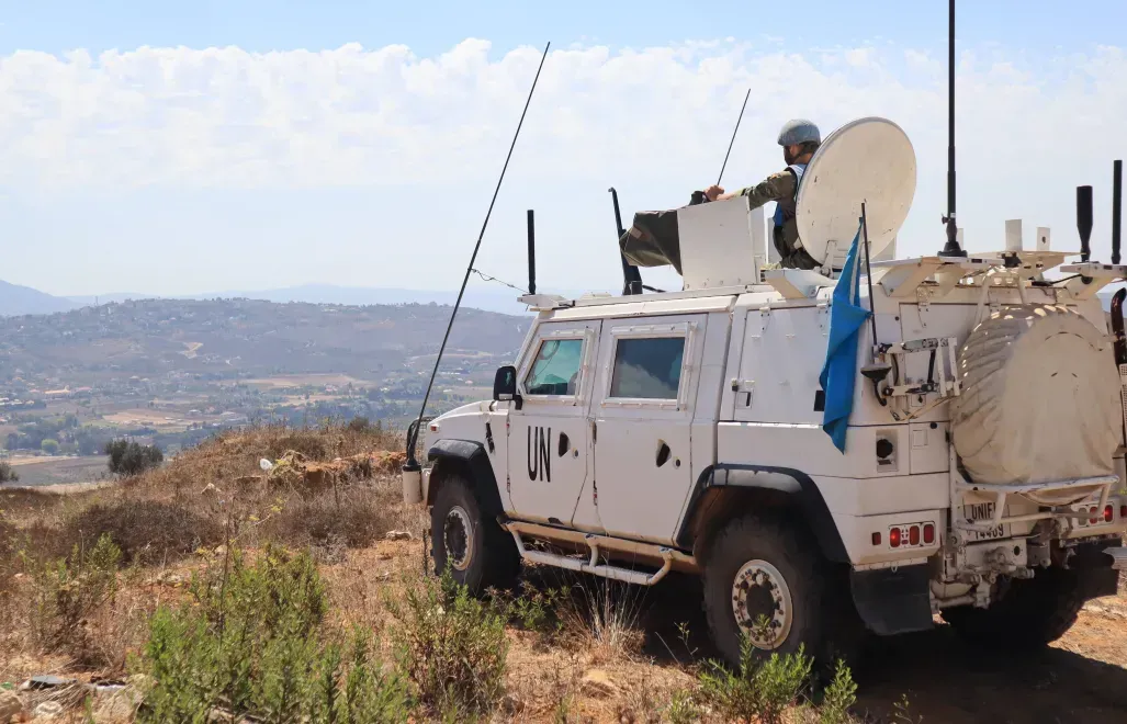 Jednostka UNILIF w Libanie Fot. PAP/EPA/STR