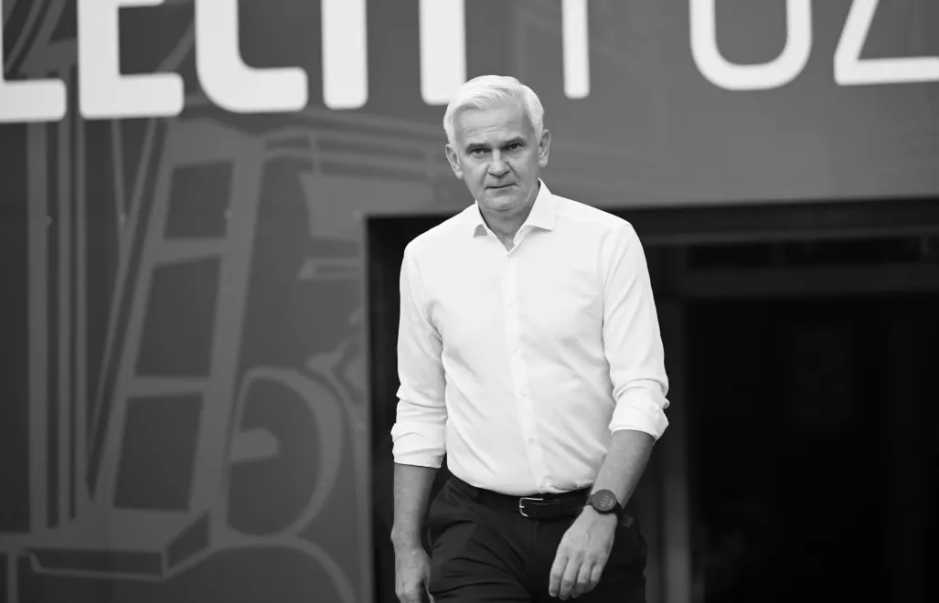 Trener Jacek Magiera, fot. PAP/Jakub Kaczmarczyk