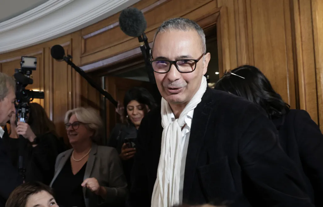 Kamel Daoud. Fot. PAP/EPA/CHRISTOPHE PETIT TESSON 