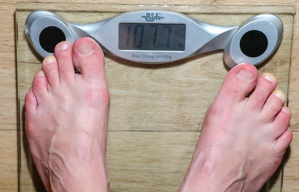 Waga łazienkowa Fot. PAP/Szymon Pulcyn