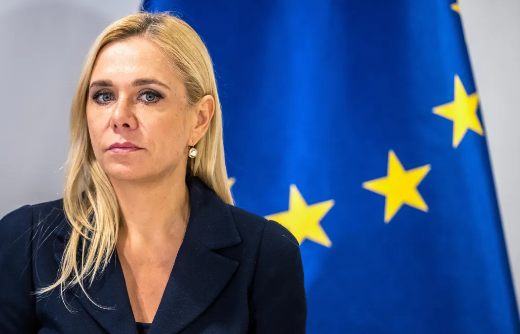 Министр экономики Словакии Дениса Сакова. Fot. PAP/Wiktor Dąbkowski