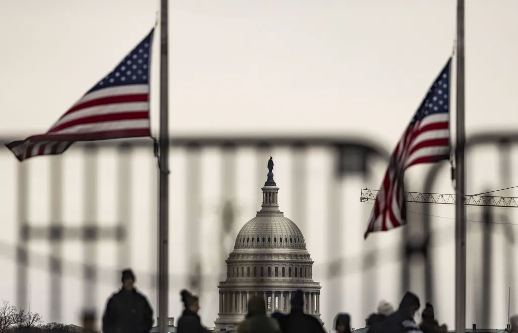 США. Здание Капитолия. Fot. PAP/EPA/JUSTIN LANE (фотоиллюстрация)