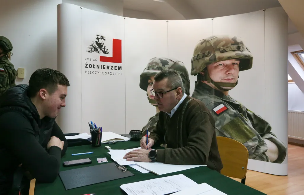 Kwalifikacja wojskowa Fot. PAP/Lech Muszyński