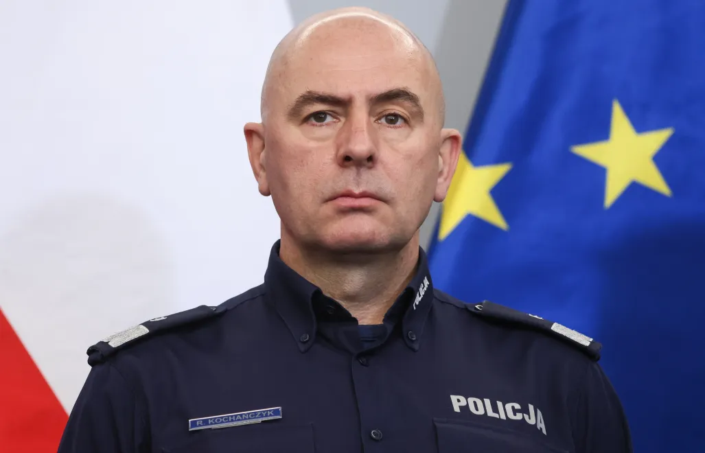 Zastępca Komendanta Głównego Policji nadinspektor Rafał Kochańczyk. Fot. PAP/Leszek Szymański