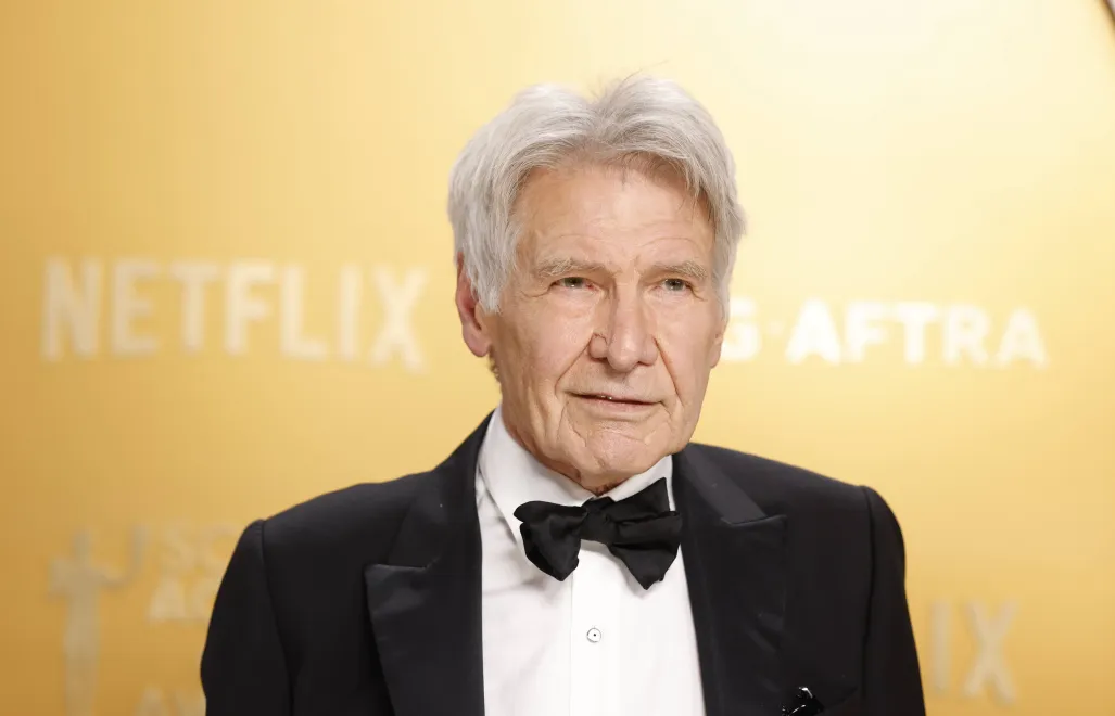 Aktor Harrison Ford. Fot. EPA/CAROLINE BREHMAN