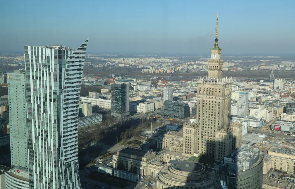 Panorama Warszawy. Fot. PAP/Paweł Supernak