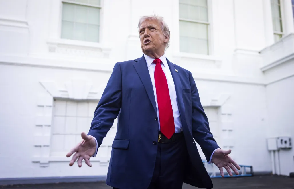 Donald Trump Fot. PAP/EPA/JIM LO SCALZO