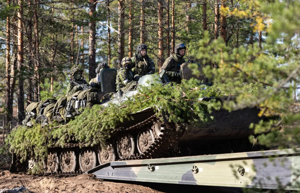 военные учения в Финляндии Fot. PAP/EPA/PIRJO TUOMINEN