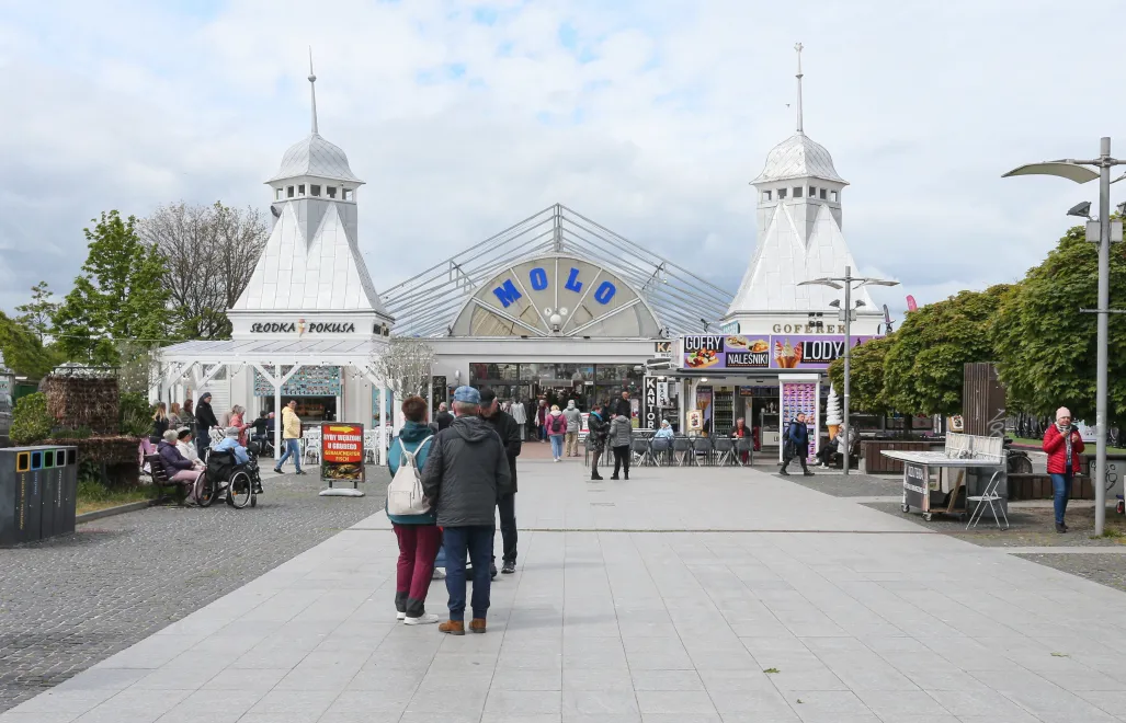 Weekend majowy nad Morzem Bałtyckim w Międzyzdrojach Fot. PAP/Lech Muszyński