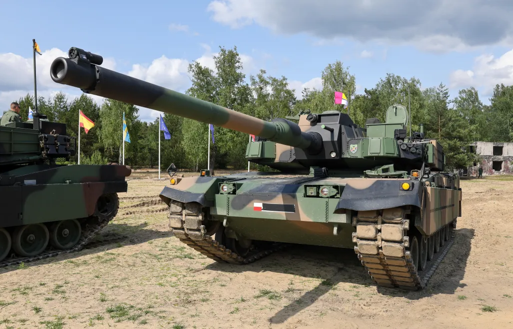 Czołg K2. Fot. PAP/Albert Zawada