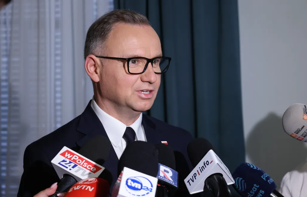 Andrzej Duda. Fot. PAP/Albert Zawada