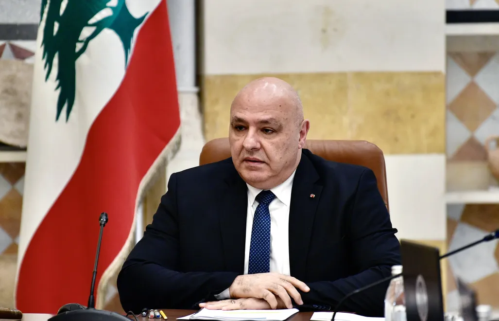 Prezydent Libanu Joseph Aoun. Fot. PAP/EPA/	WAEL HAMZEH