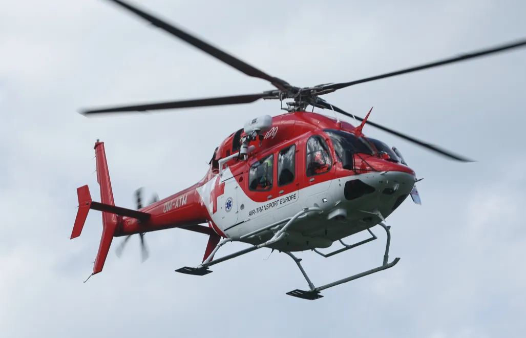 Śmigłowiec TOPR Fot. PAP/Grzegorz Momot 