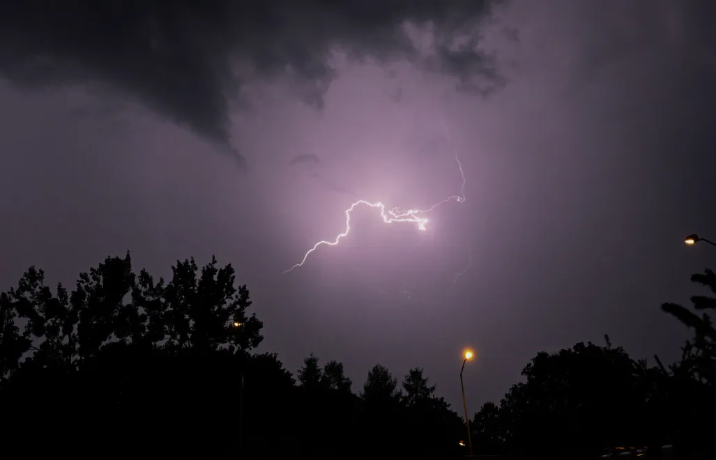 Burza (zdjęcie ilustracyjne). Fot. PAP/Marcin Bielecki