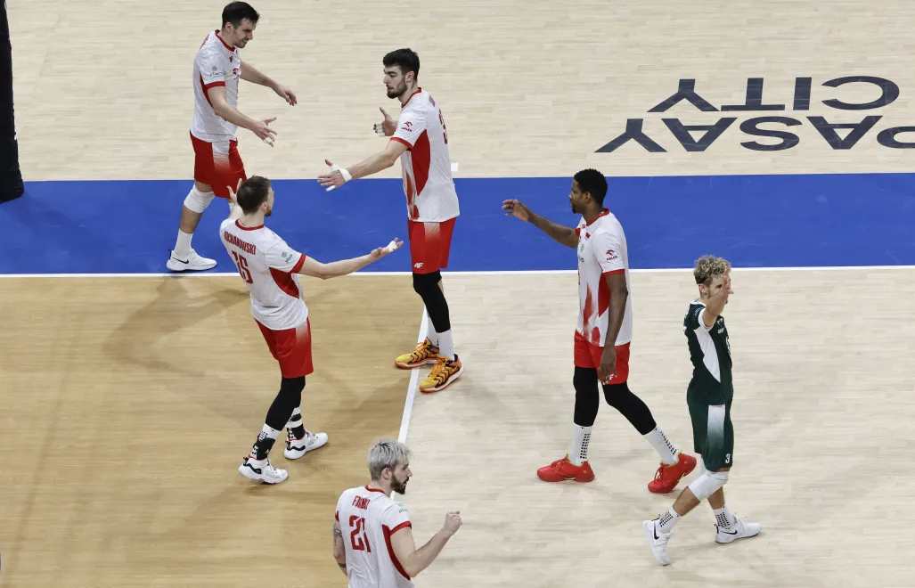 Polscy siatkarze, fot. PAP/EPA/ROLEX DELA PENA